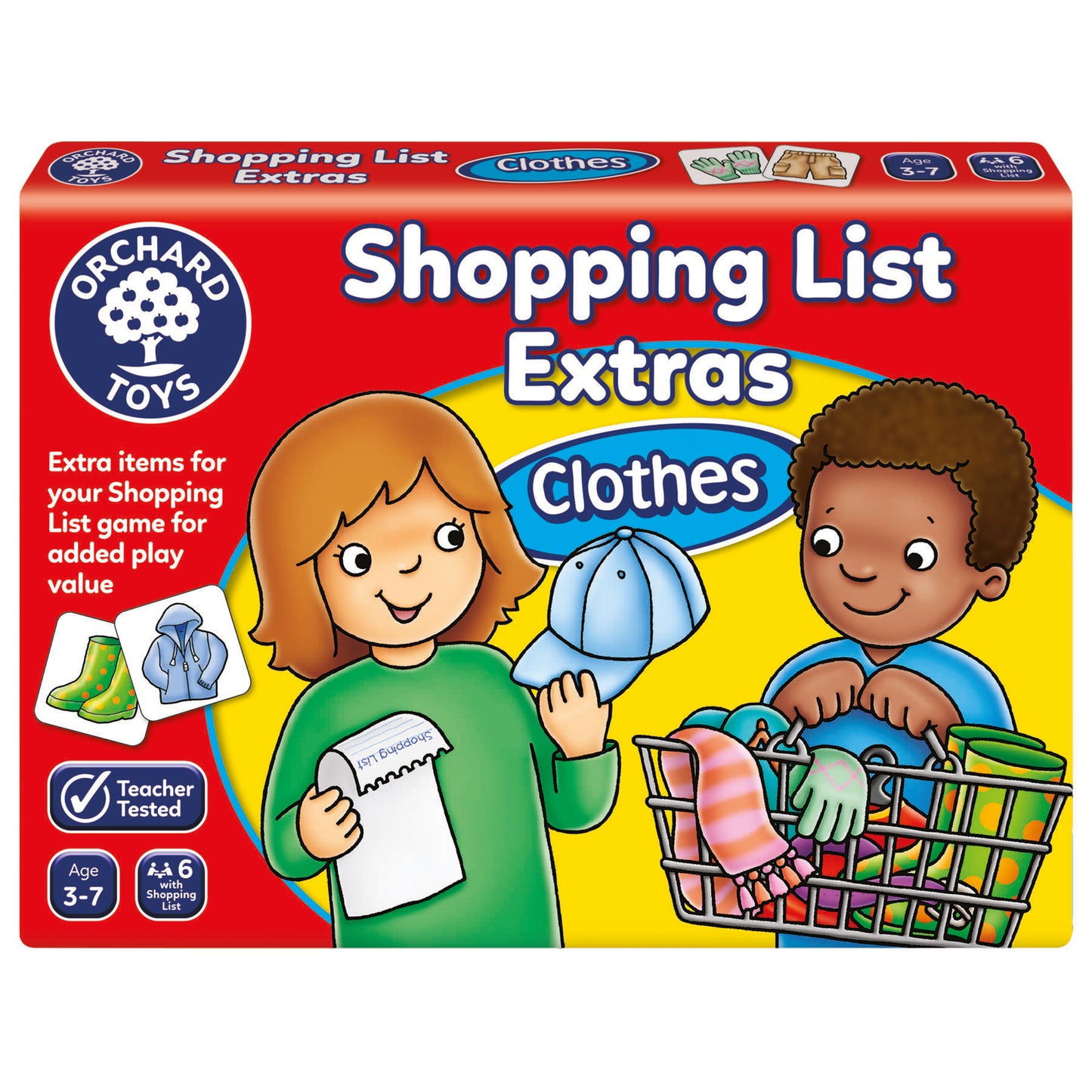 Shopping List Game Booster Pack - Clothes
