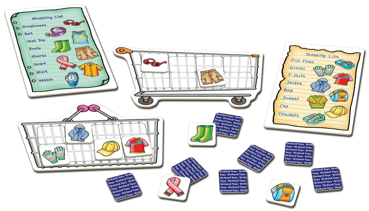 Shopping List Game Booster Pack - Clothes