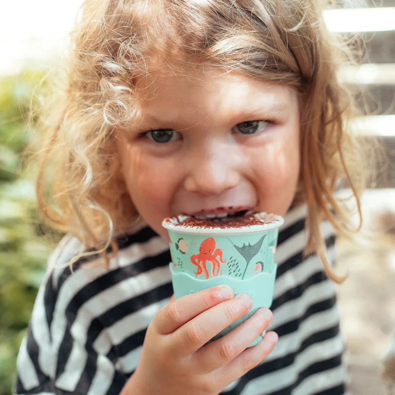 Baby 4oz Chino Cup - Ocean