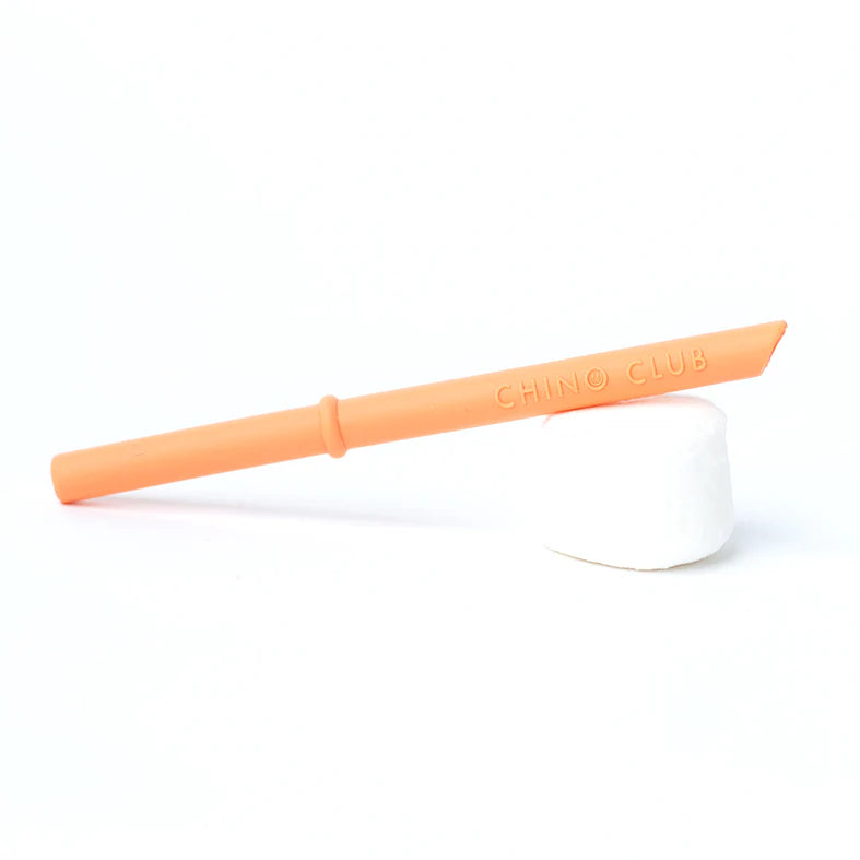 Baby Chino Silicone Straws - Various Colours
