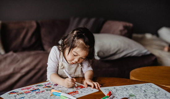 Wipeable Colouring In - Toot Toot Honk