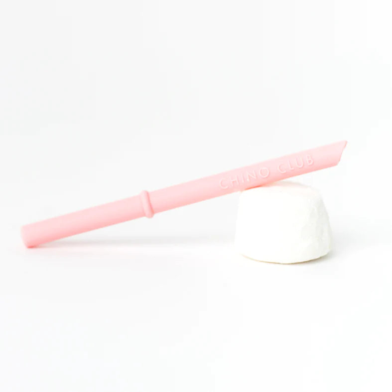 Baby Chino Silicone Straws - Various Colours