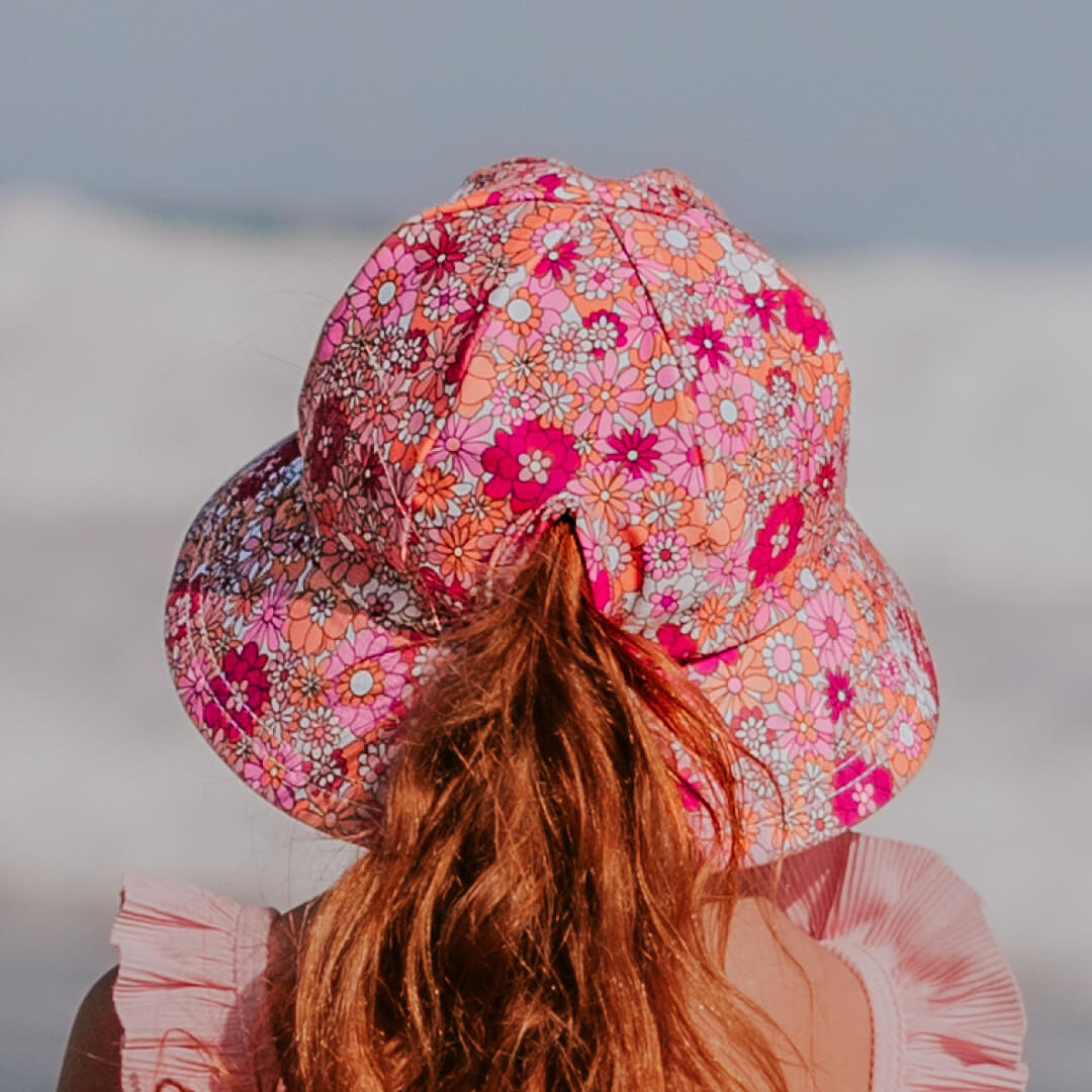 Swim Hat - Ponytail Bucket - Splendor