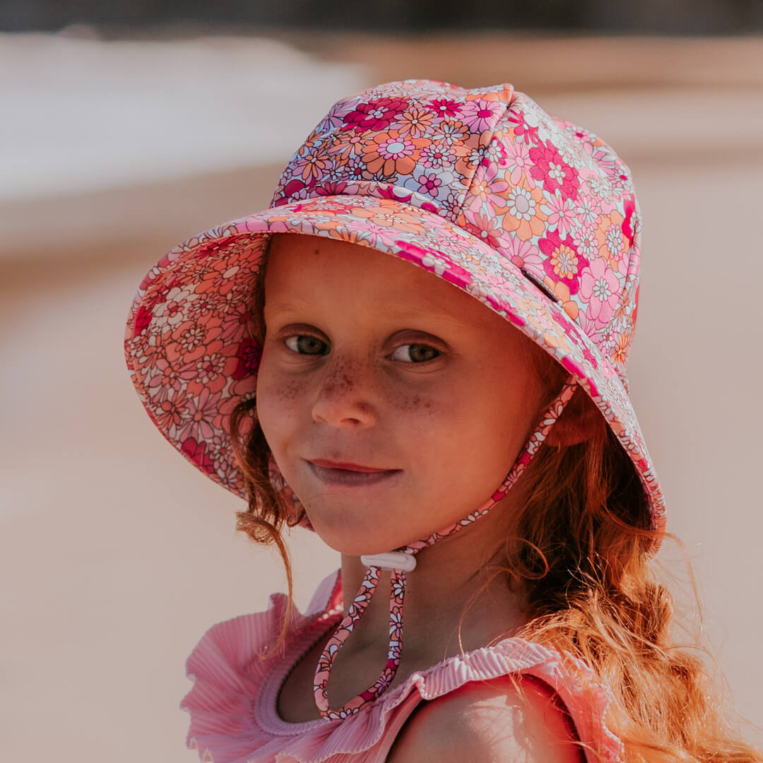 Swim Hat - Ponytail Bucket - Splendor