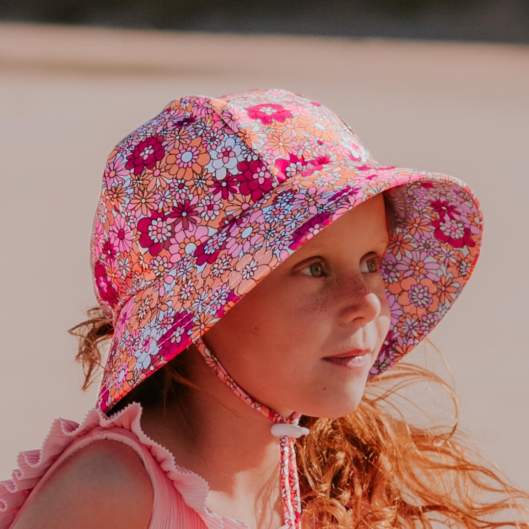 Swim Hat - Ponytail Bucket - Splendor