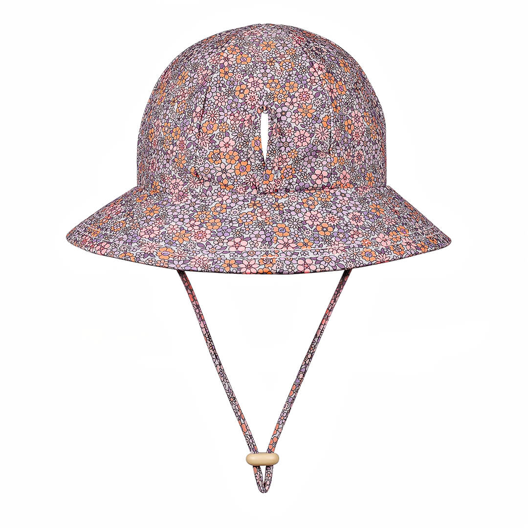 Swim Hat - Ponytail Bucket - Valencia