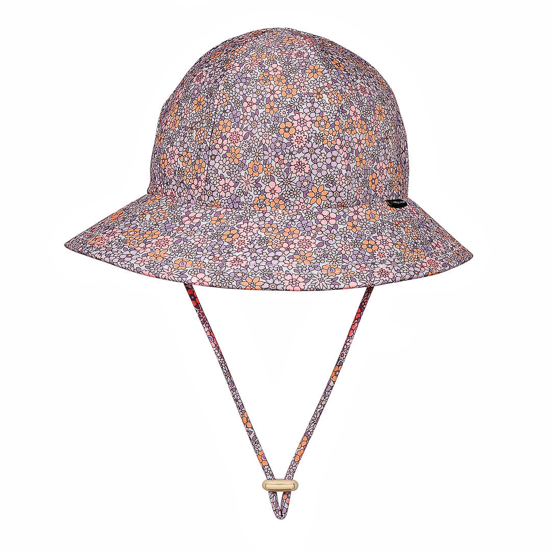 Swim Hat - Ponytail Bucket - Valencia