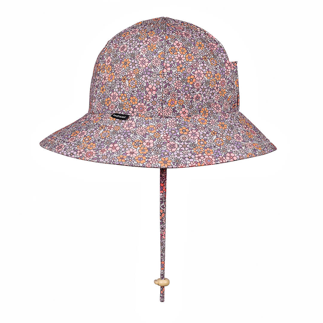 Swim Hat - Ponytail Bucket - Valencia