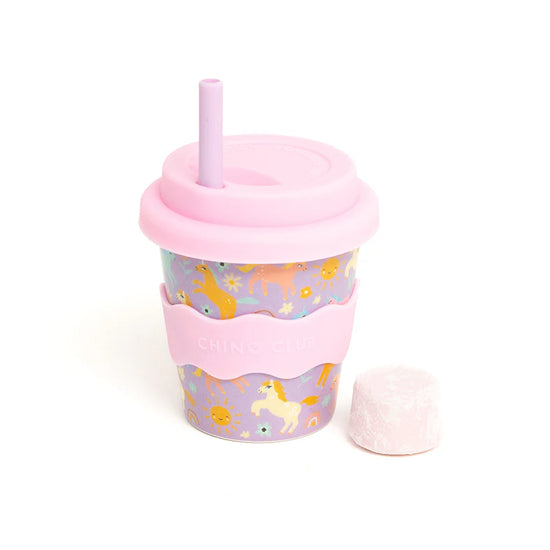 Baby 4oz Chino Cup - Unicorn Purple