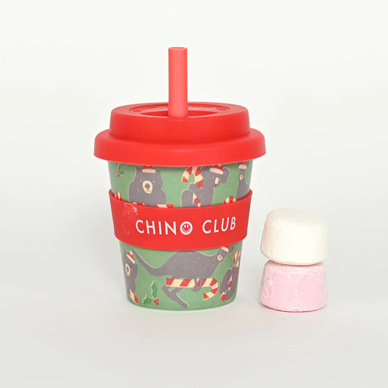 Baby Chino Silicone Straws - Various Colours
