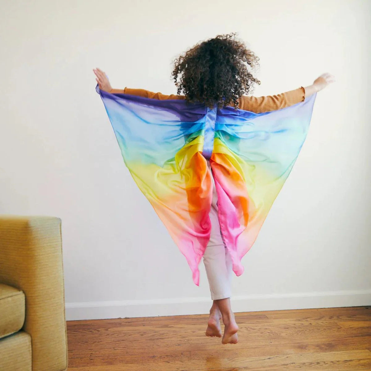 Sarah Silks Wings - Rainbow