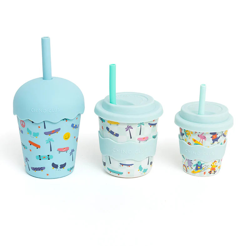 Kids 8oz Chino Cup - Skateboard