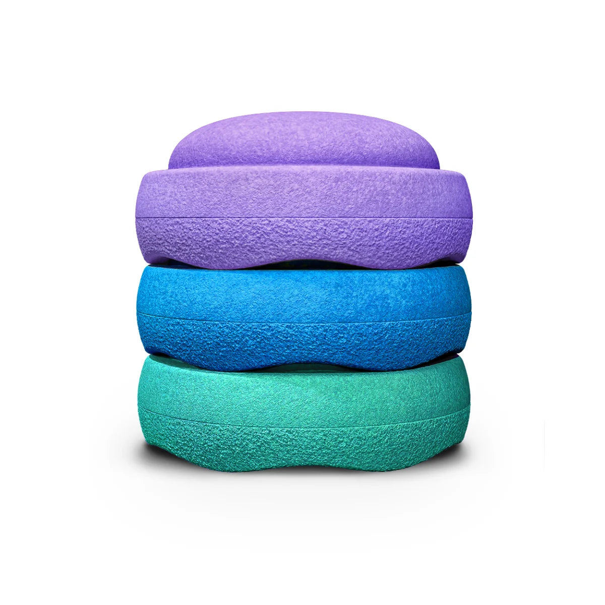 Stapelstein Balance Stepping Stones - Original size, Set of 3, Cool Classic