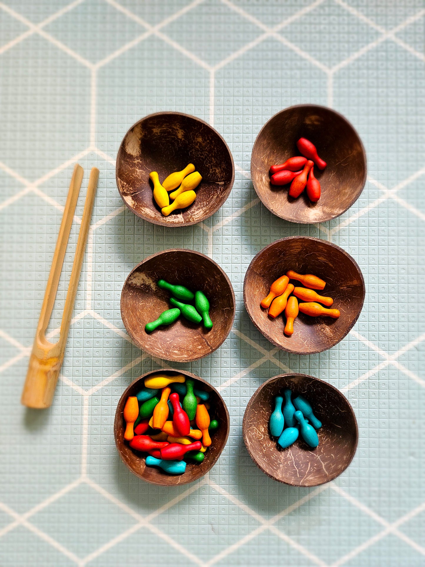 Coconut Bowl set of 6
