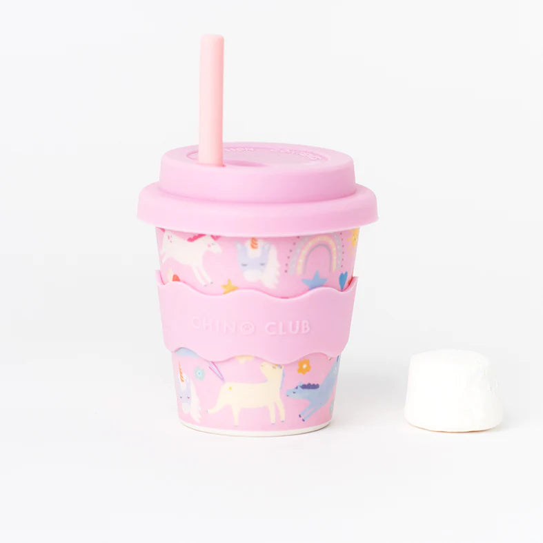 Baby Chino Silicone Straws - Various Colours