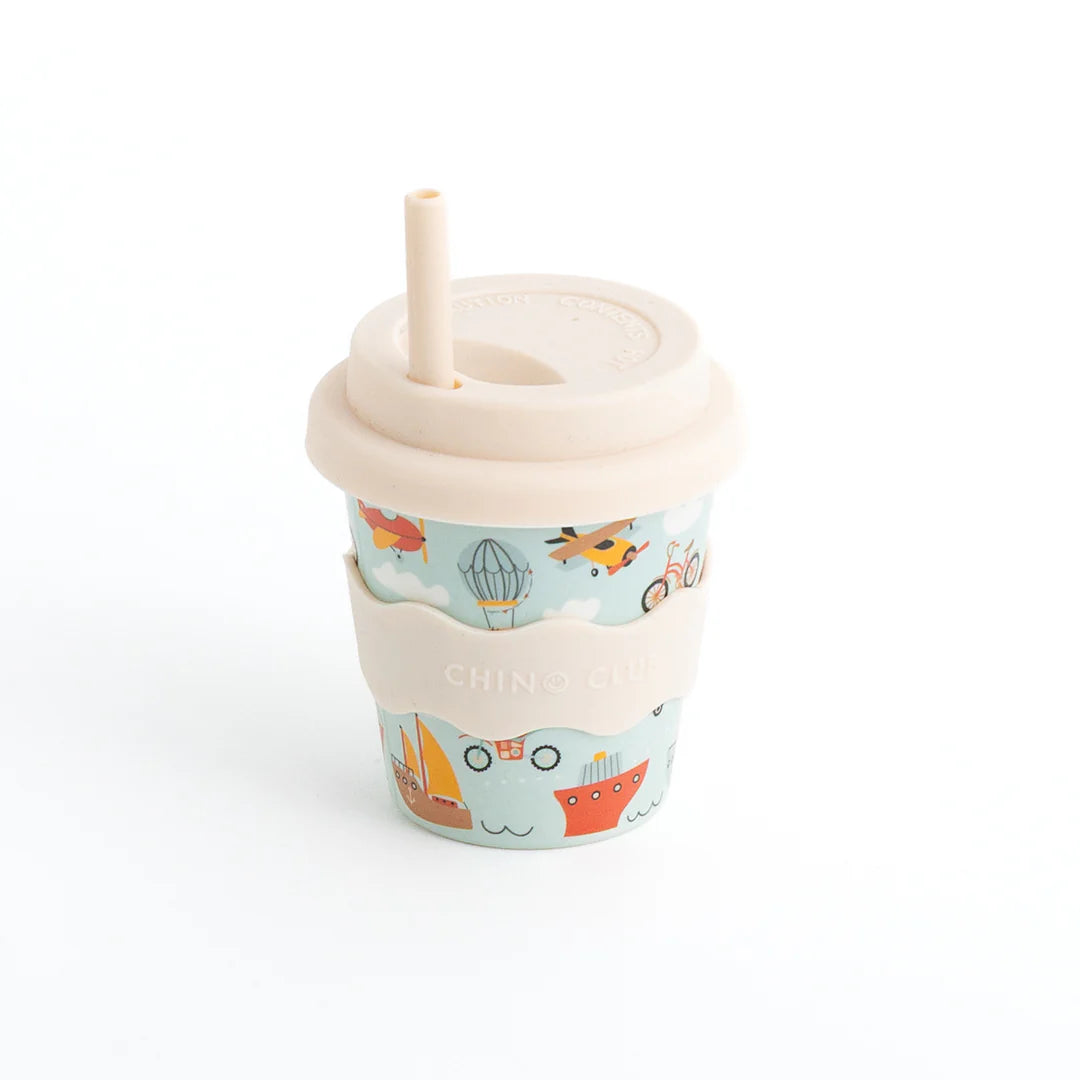 Baby 4oz Chino Cup - Vehicles