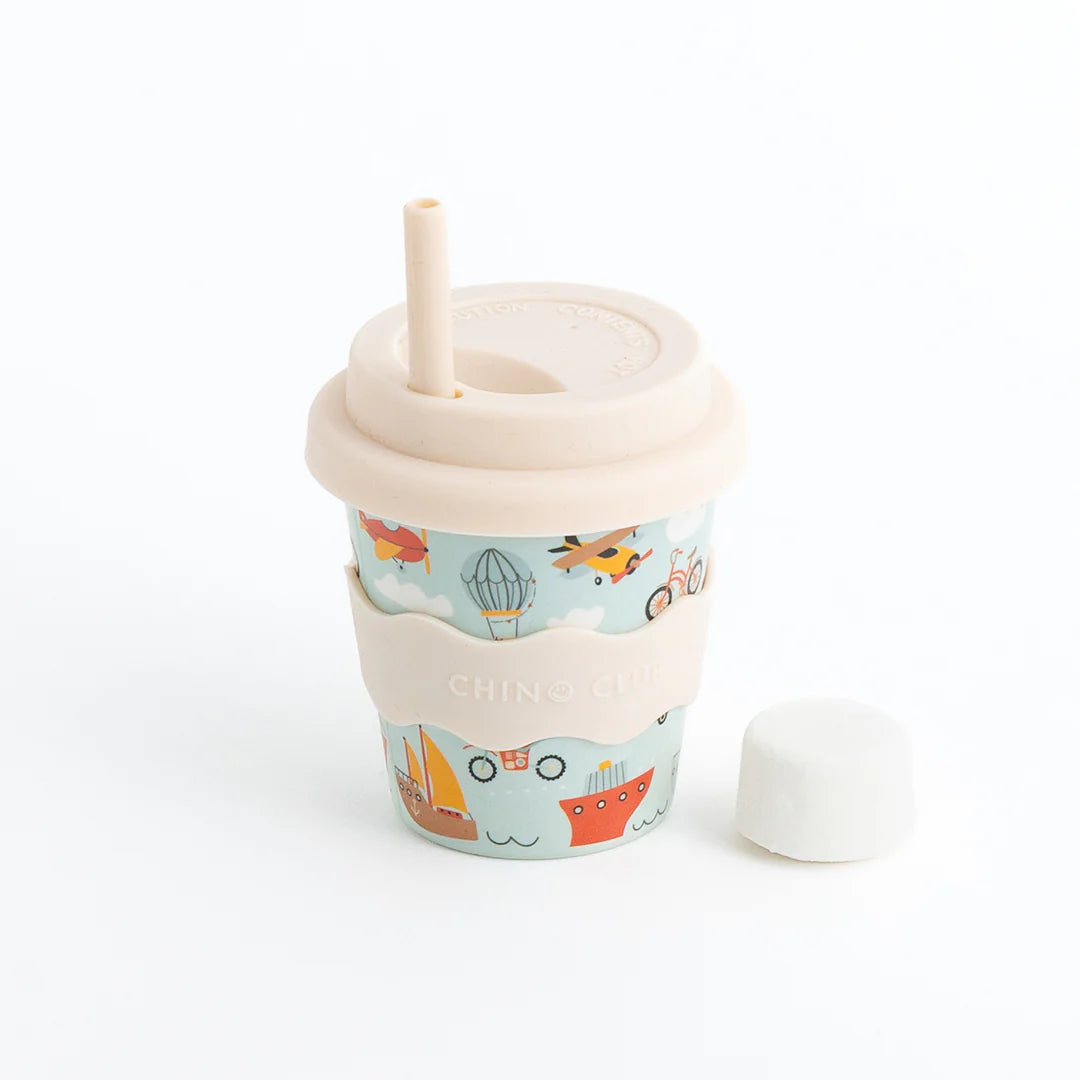 Baby 4oz Chino Cup - Vehicles