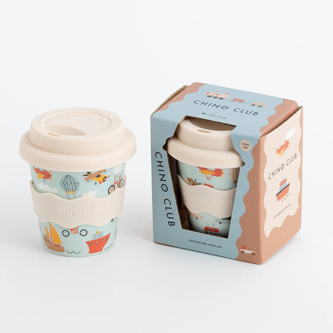 Baby 4oz Chino Cup - Vehicles