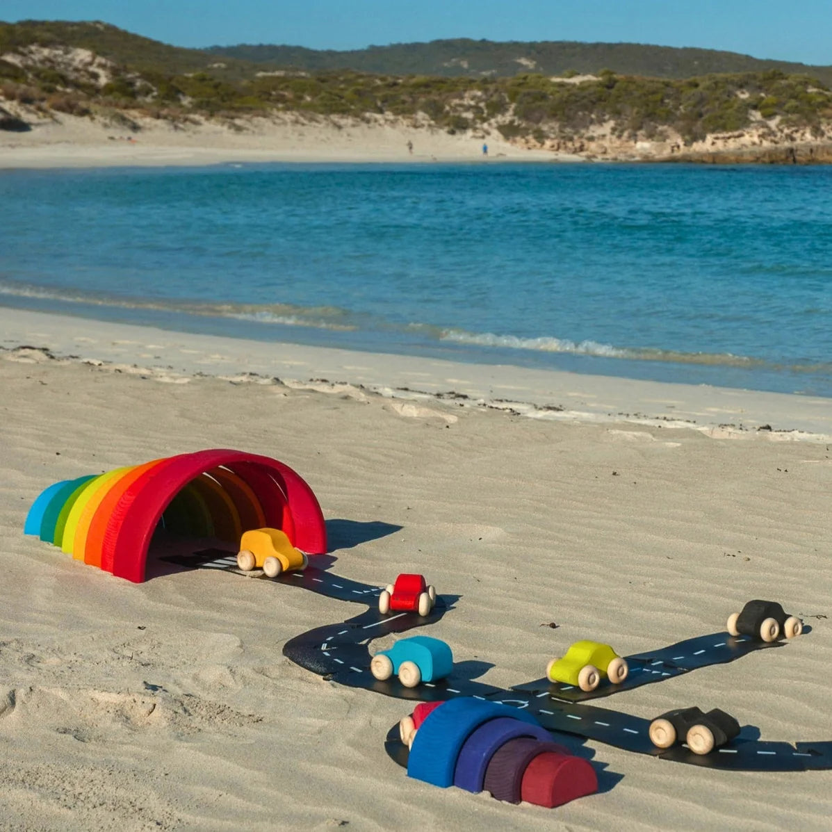 Waytoplay Flexible Road - Highway Set - 24 Pieces