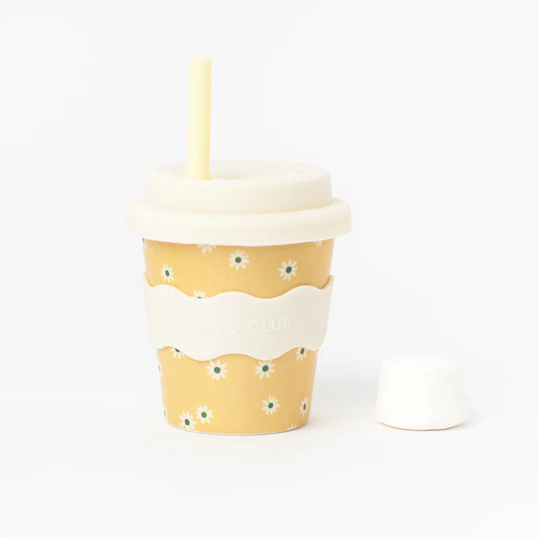 Baby 4oz Chino Cup - Yellow Daisy - NEW!!