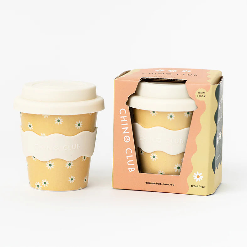 Baby 4oz Chino Cup - Yellow Daisy - NEW!!