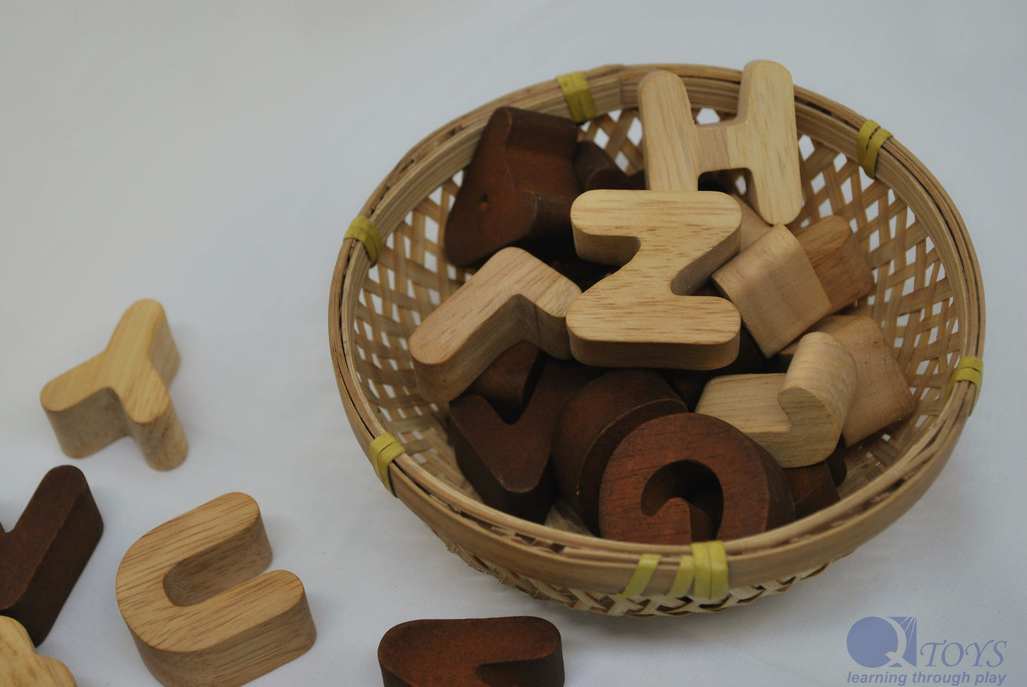 Wooden Upper Case Letters