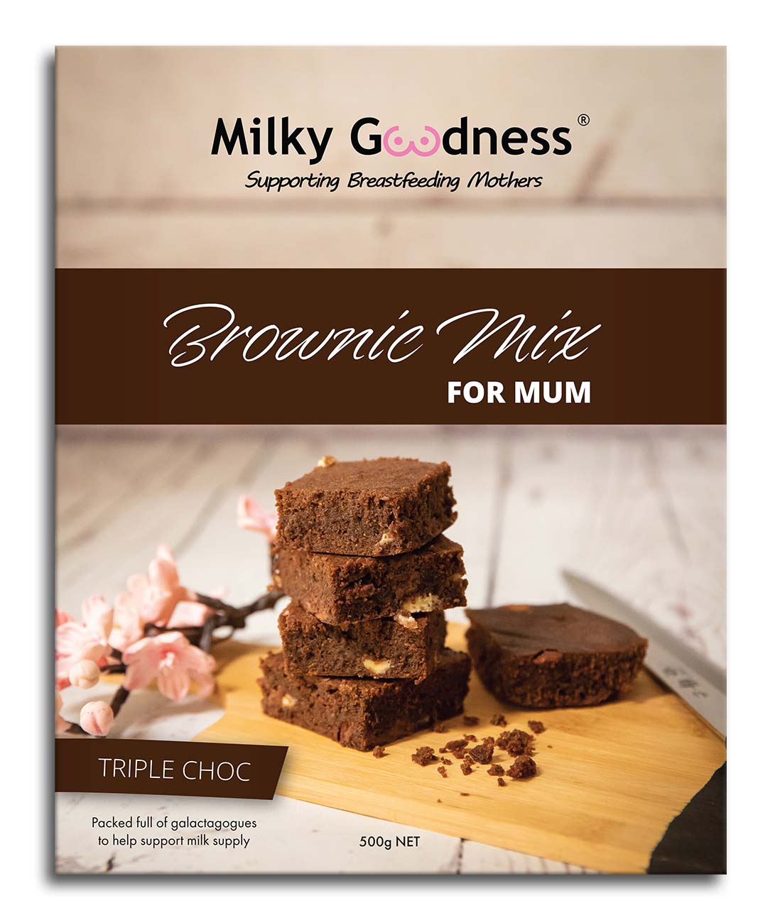 Lactation Brownie Mix - Triple Choc