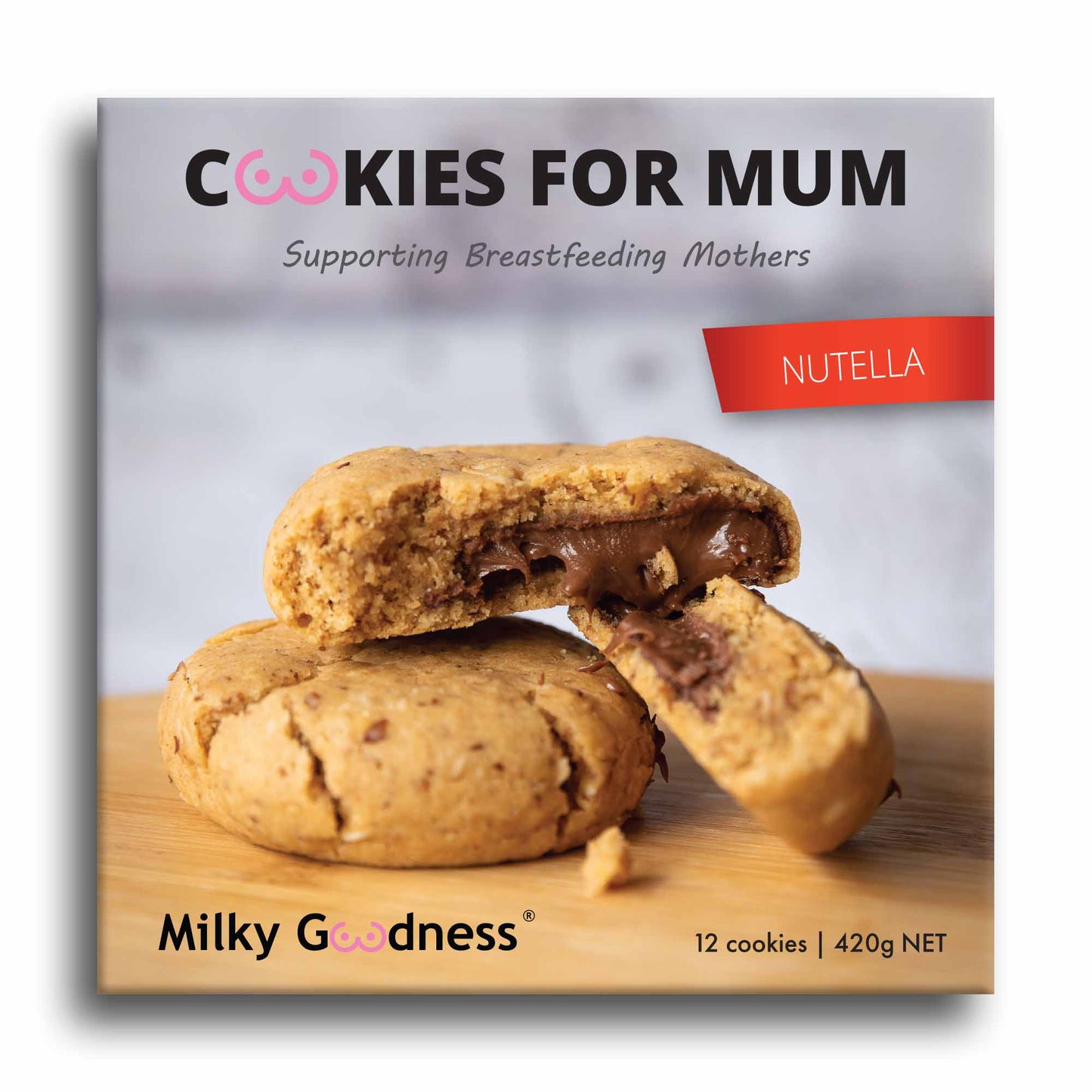 Lactation Cookies - Nutella