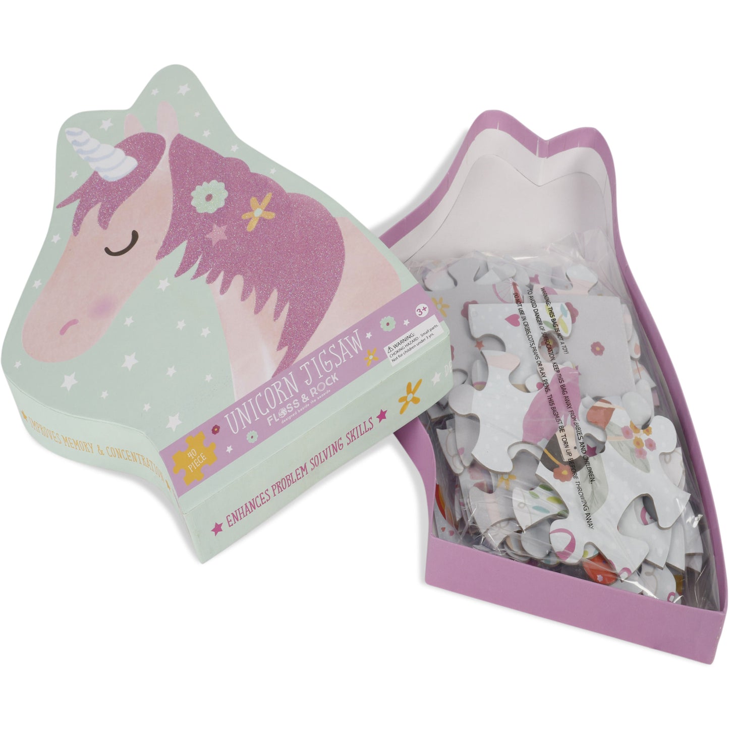 Puzzle 40 pc - Fairy Unicorn