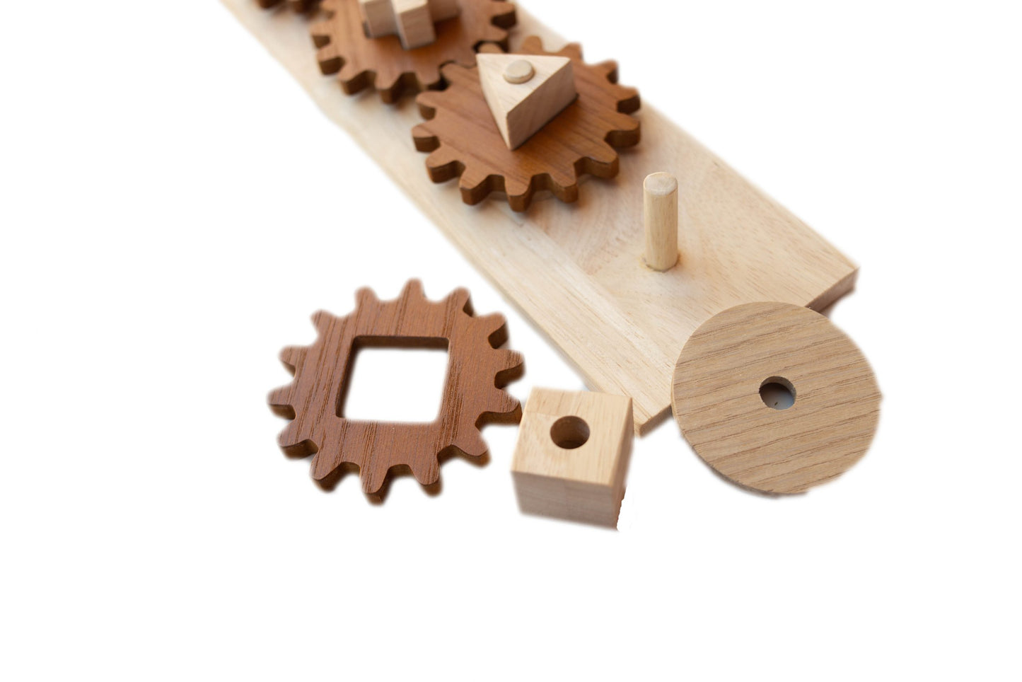 Wooden Gear Puzzle