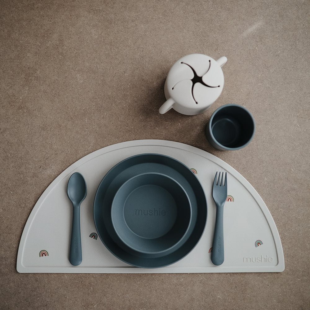 Round Dinner Bowl Set of 2 - Smoke