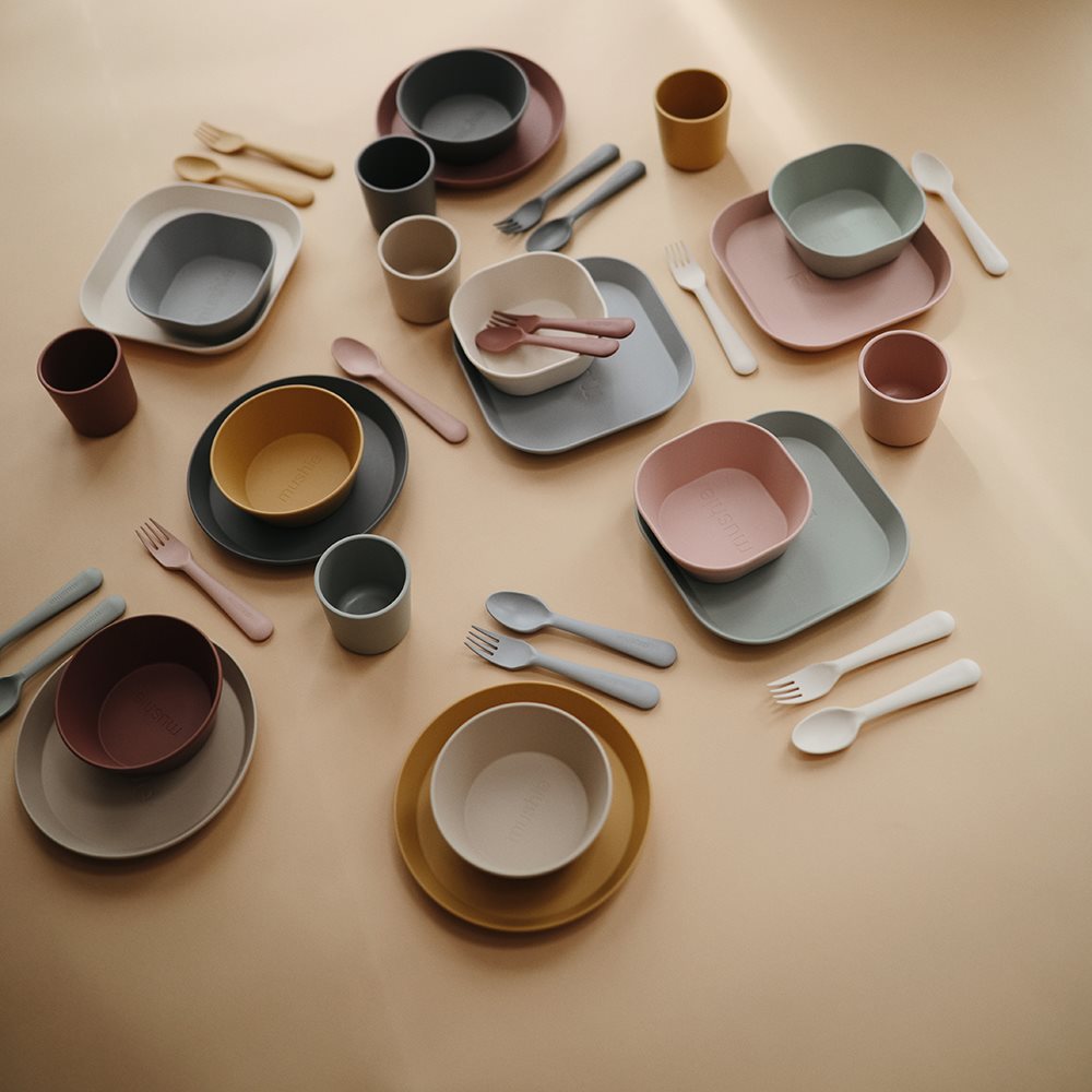 Round Dinner Bowl Set of 2 - Smoke