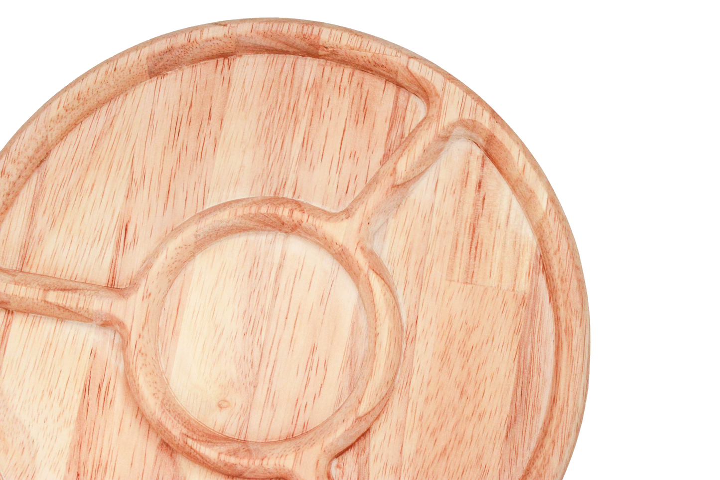 Round Divided Tray