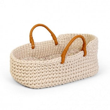 Knitted Doll Basket + Bedding