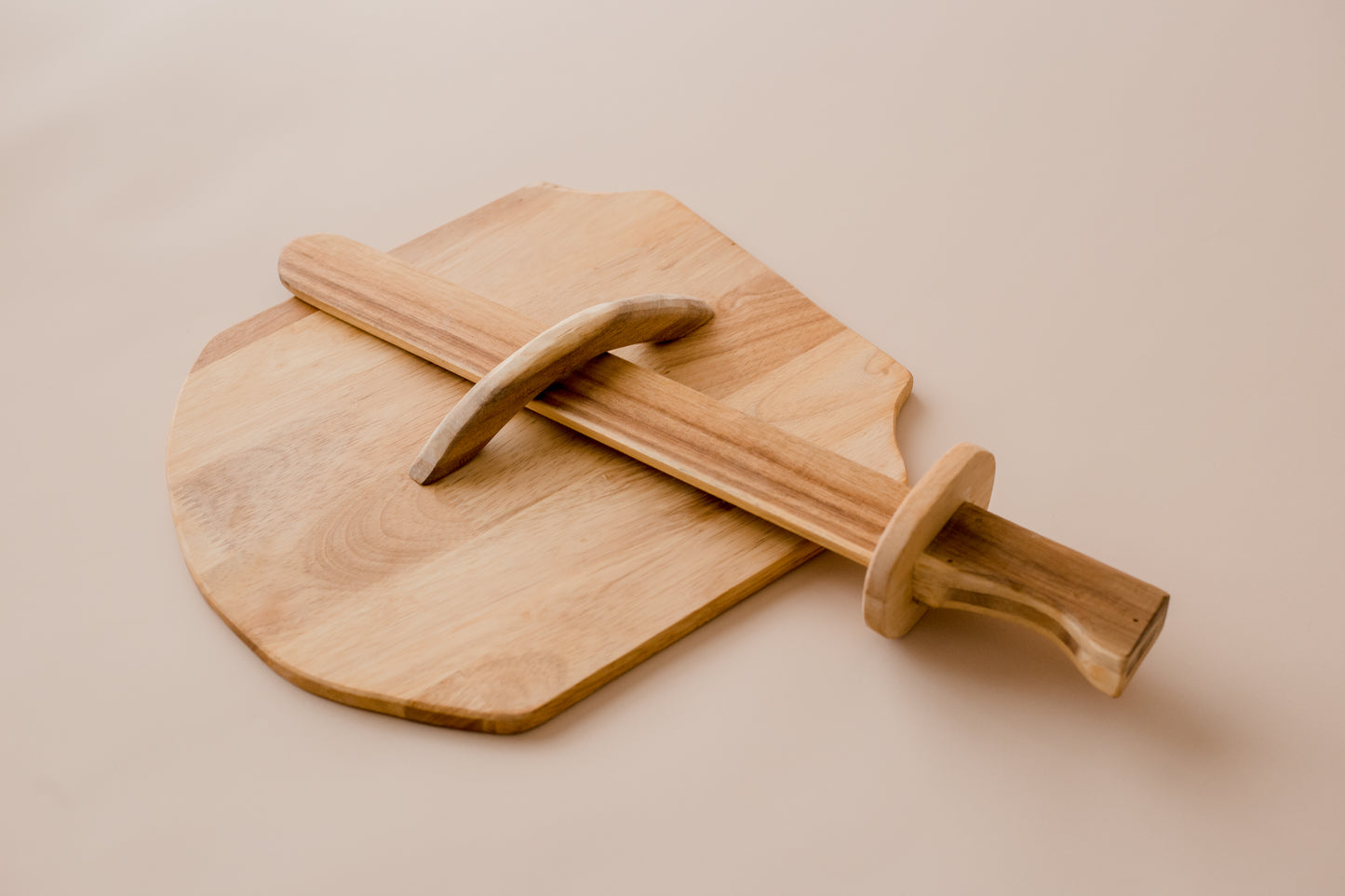 Wooden Sword and Shield Set