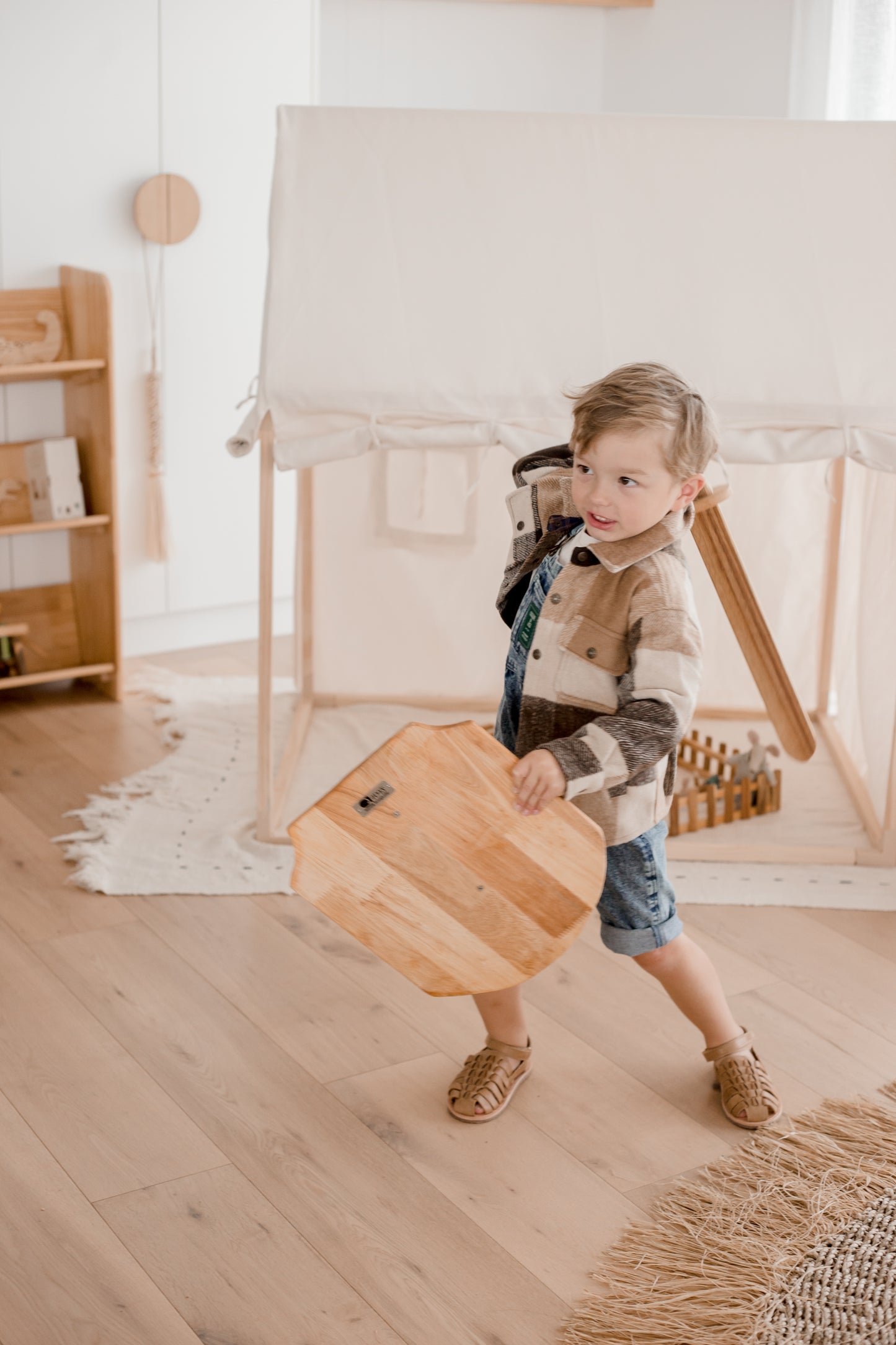 Wooden Sword and Shield Set