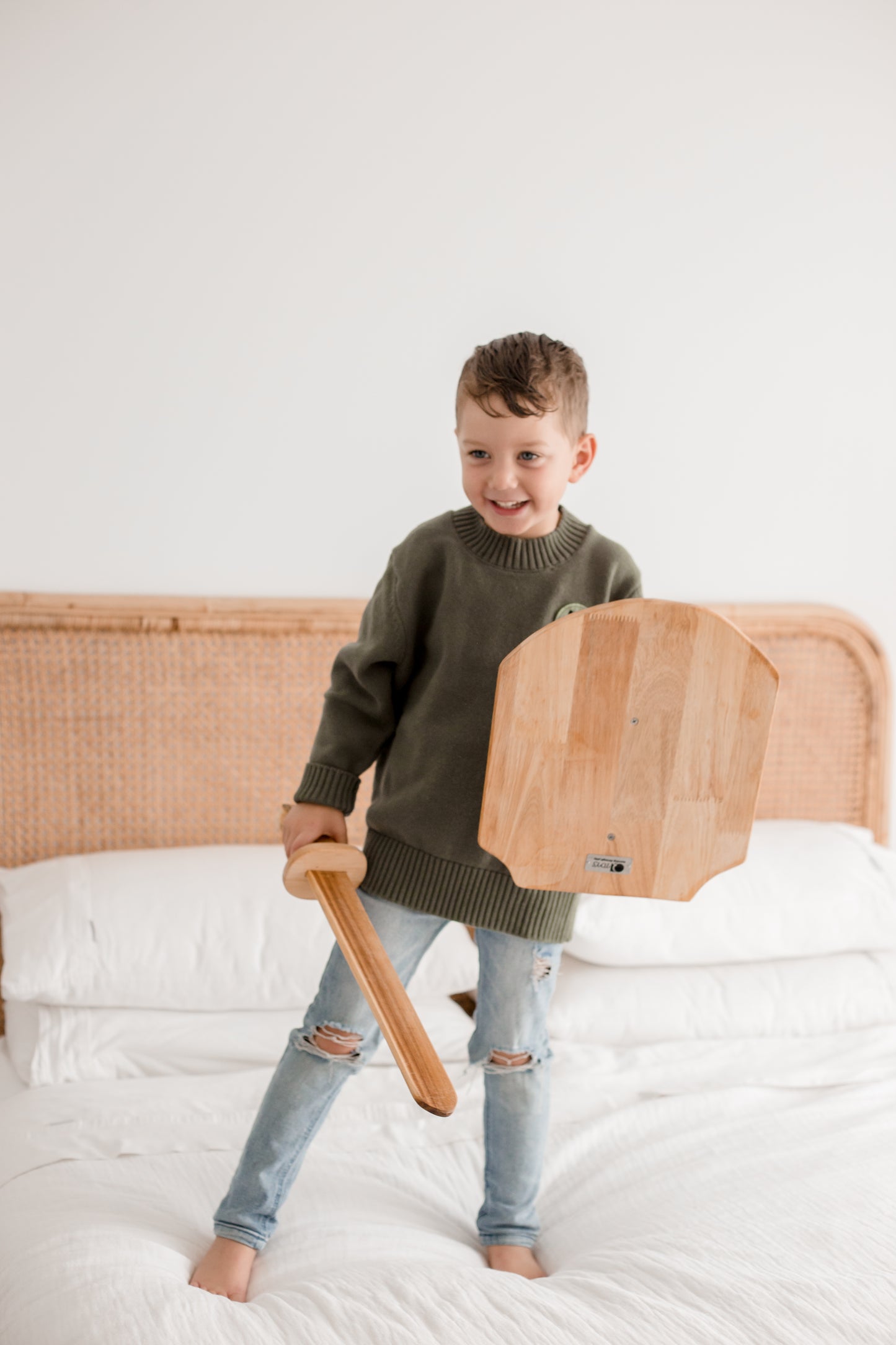Wooden Sword and Shield Set