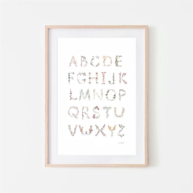 Alphabet Poster - Various Sizes