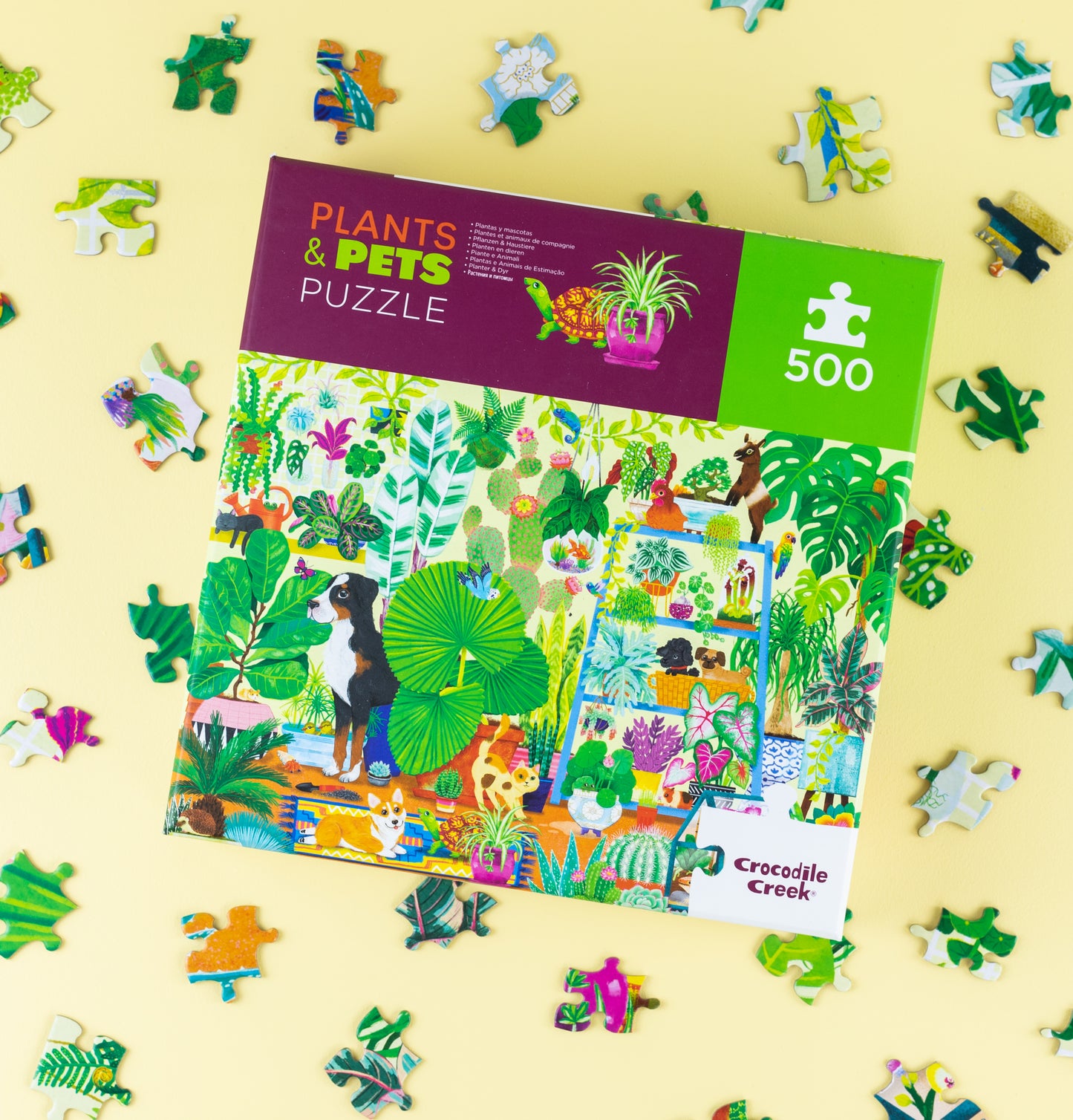 Family Puzzle 500 pc - Plants & Pets