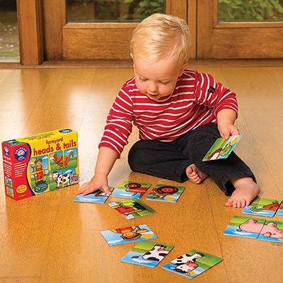 Farmyard Heads & Tails Game
