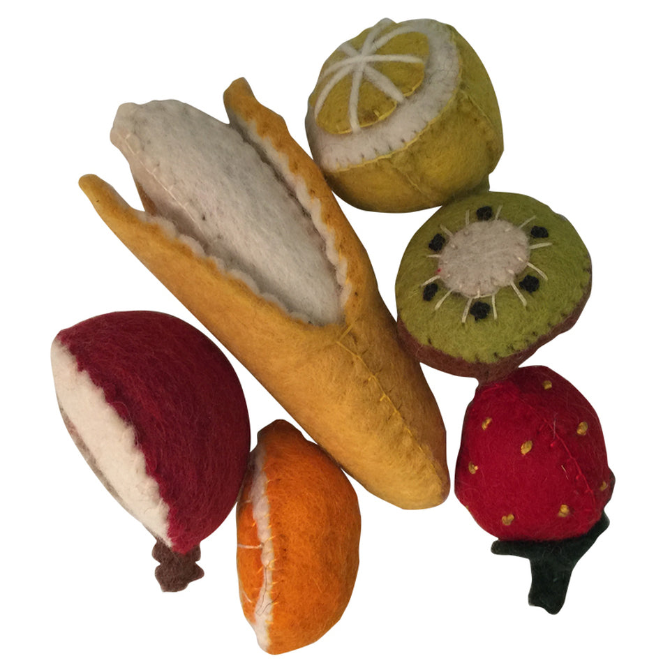 Felt Mini Fruit Set Box