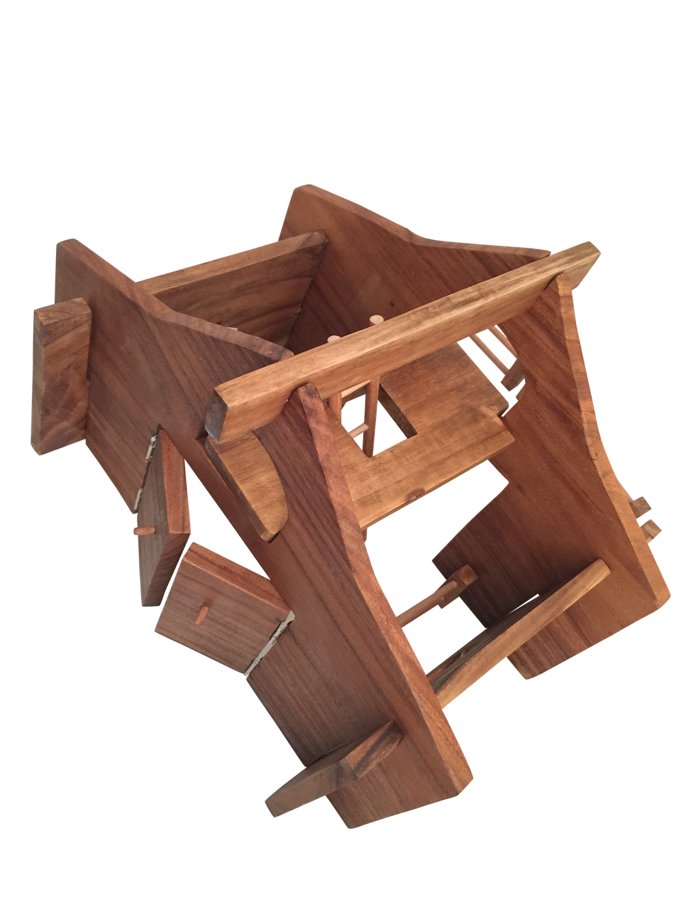 Barn with Felt Roof and Ladder