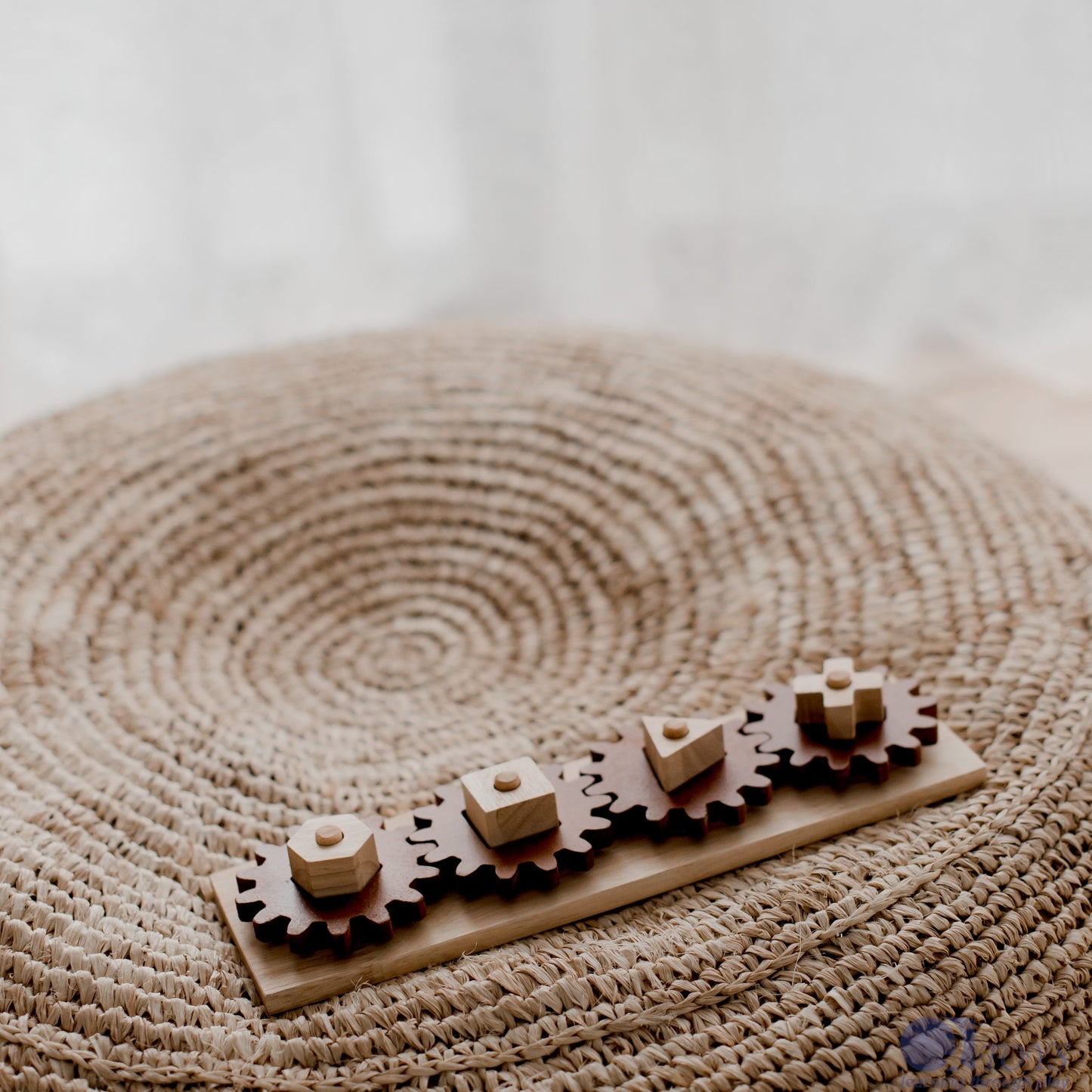 Wooden Gear Puzzle