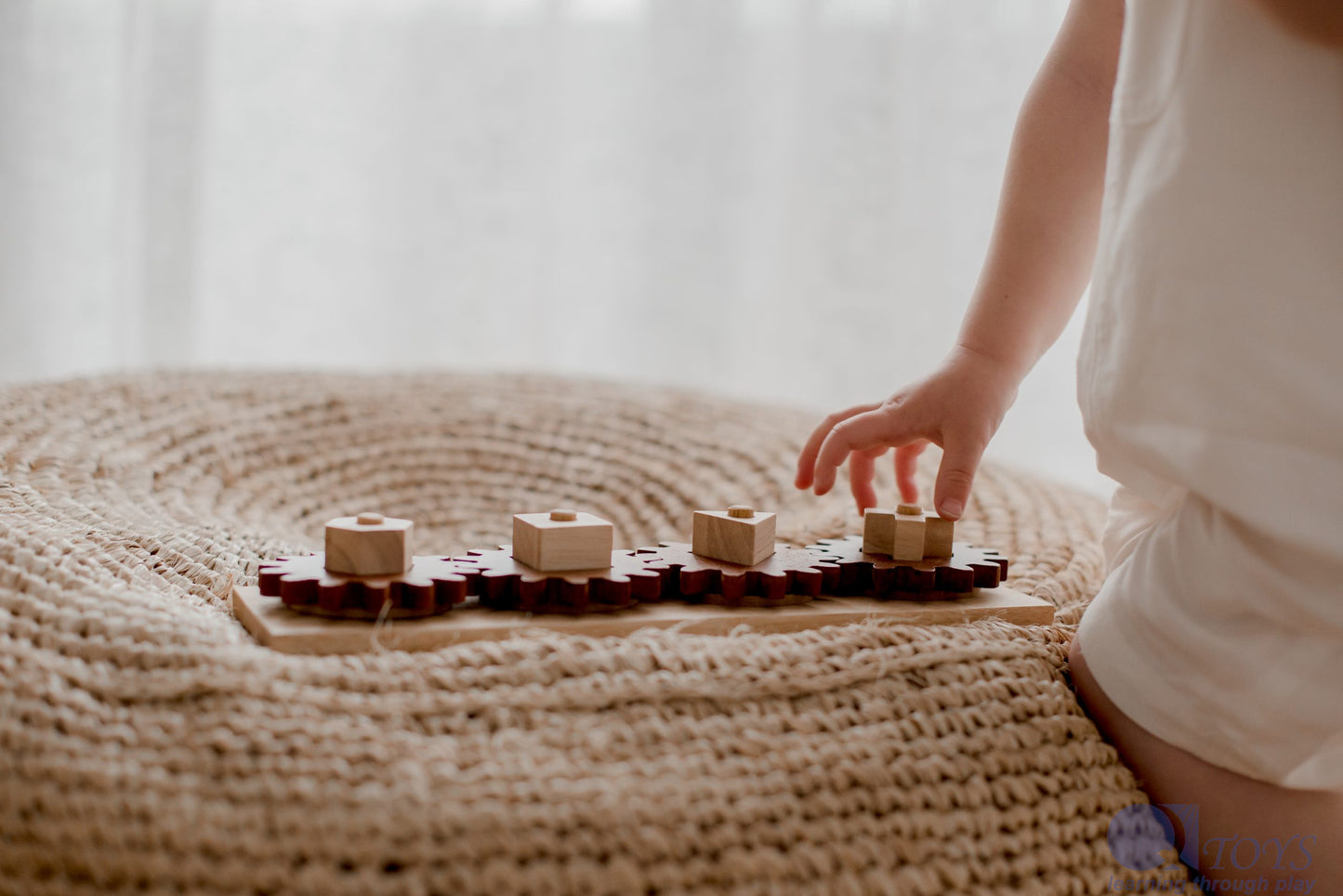 Wooden Gear Puzzle