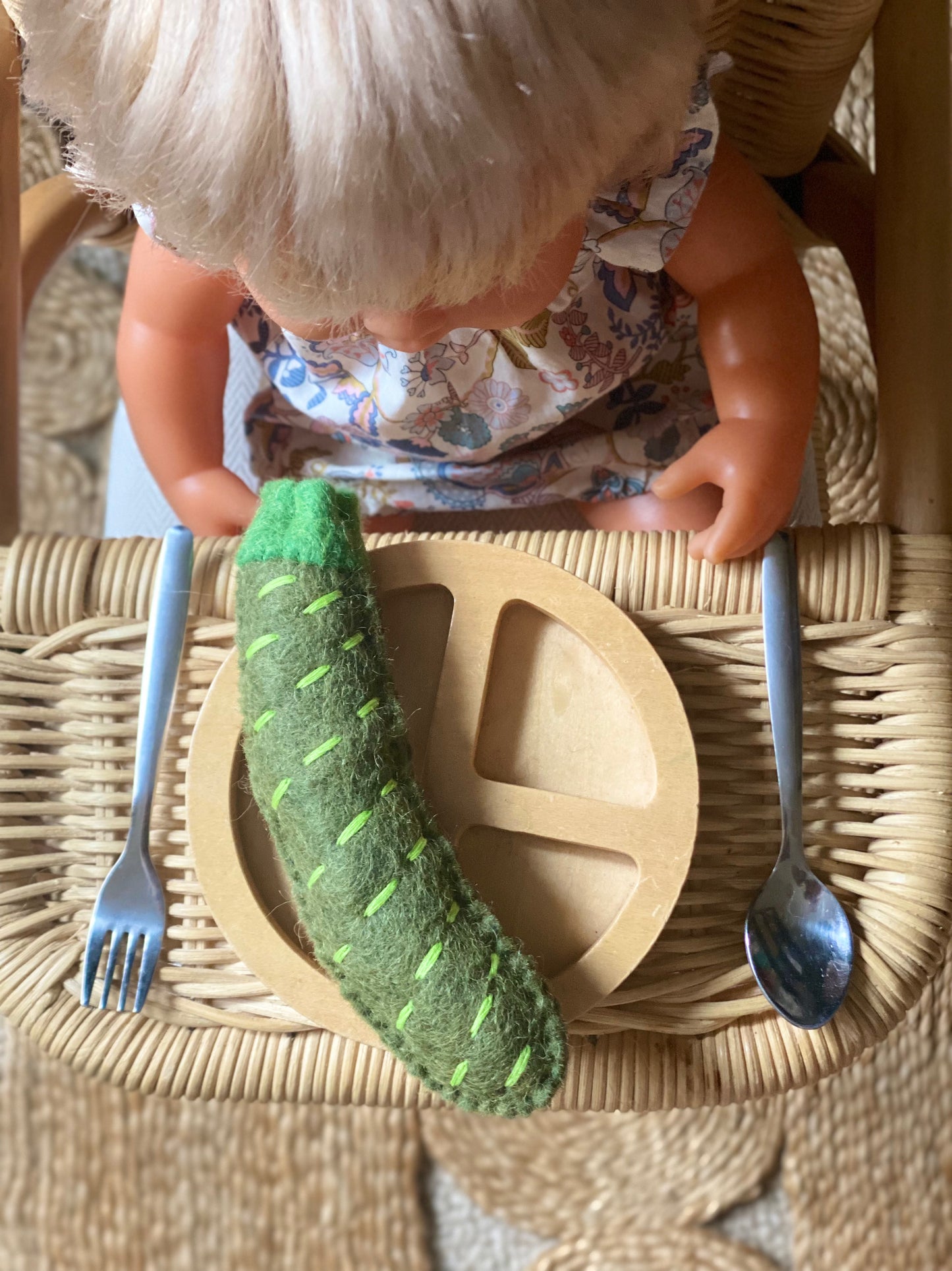 Felt Zucchini