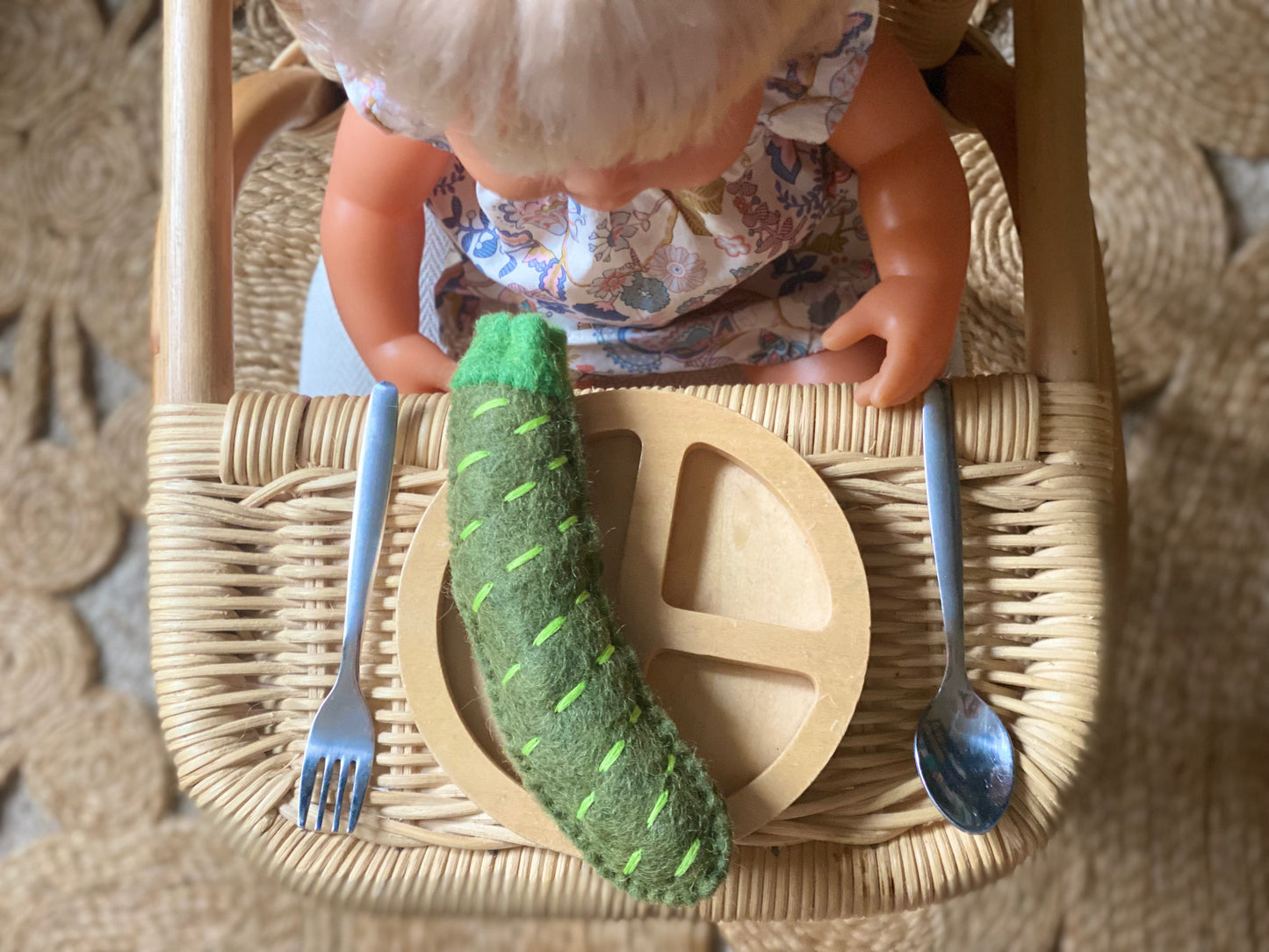 Felt Zucchini