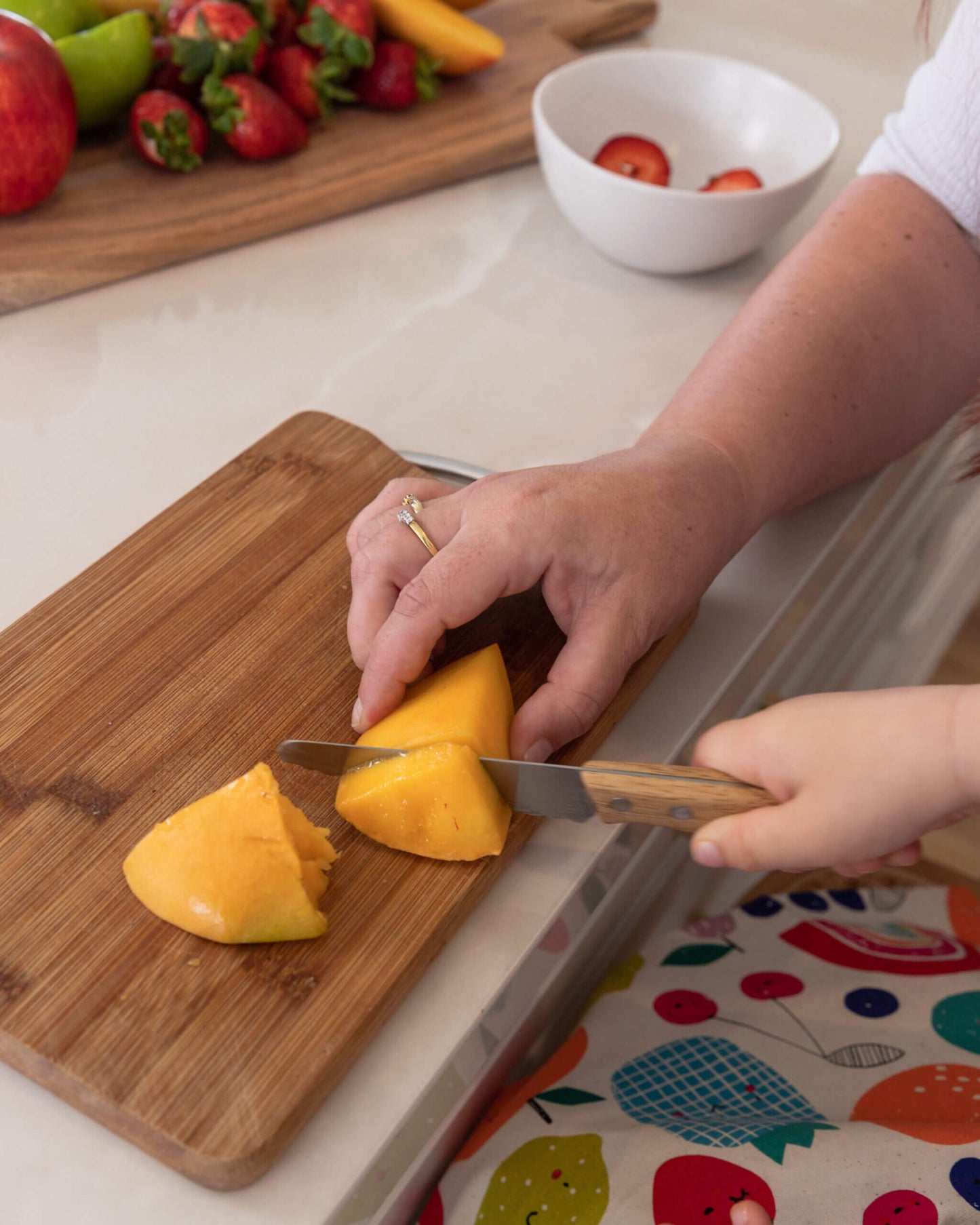Child Safe Knife - Wooden Handle