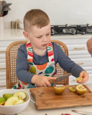 Child Safe Knife - Wooden Handle