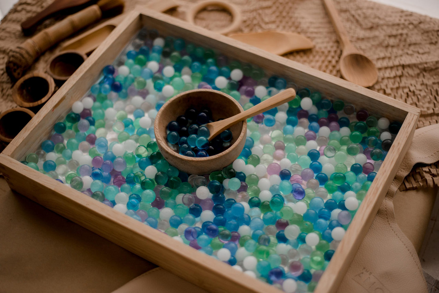 Wooden Tray - Sand Montessori Tray
