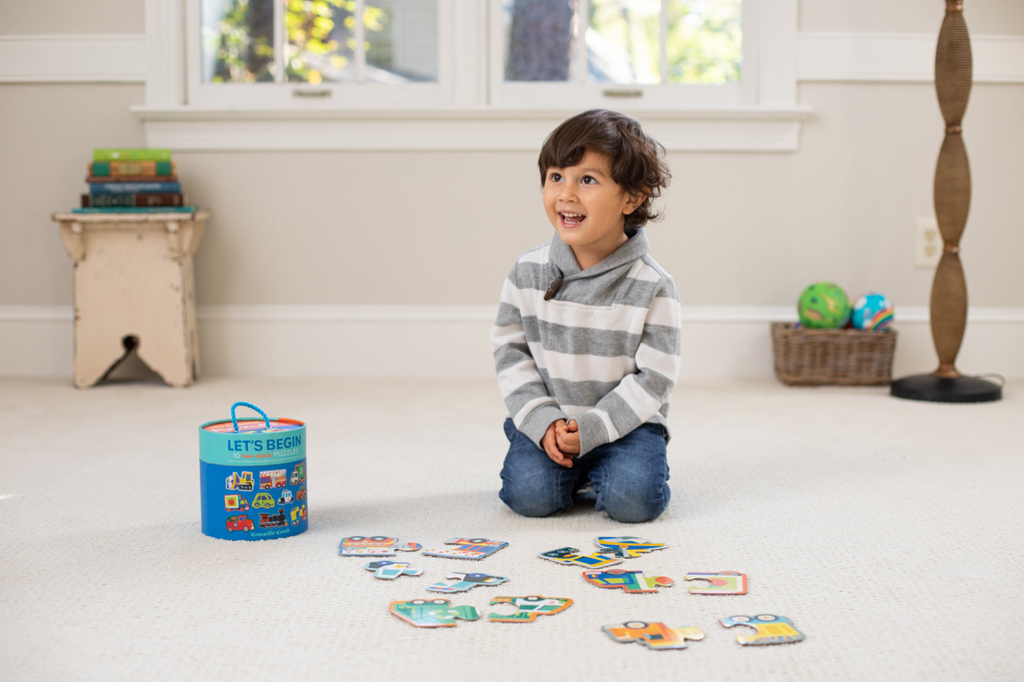 Let's Begin Puzzle - Vehicles